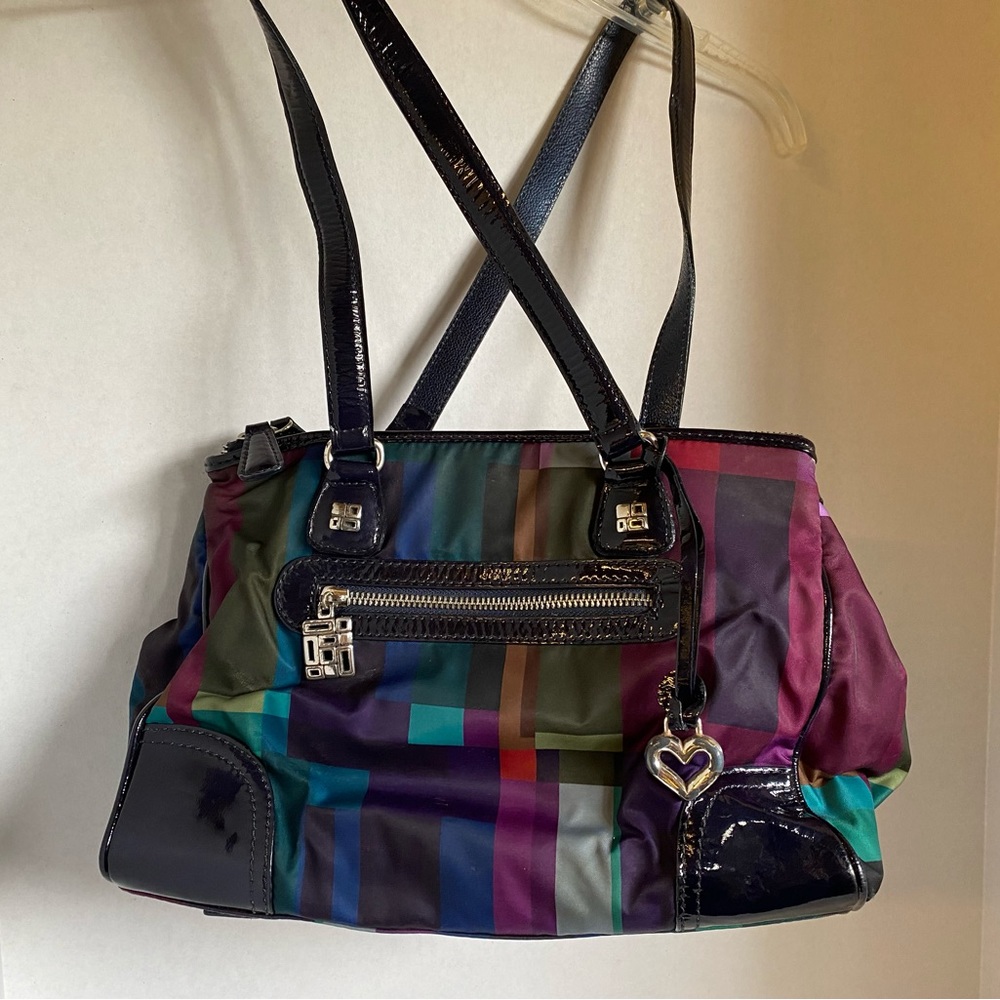Brighton shoulder bag color block